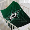 Dallas Stars Hockey Team Flannel Fleece Throw Blanket