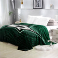 Dallas Stars Hockey Team Flannel Fleece Throw Blanket
