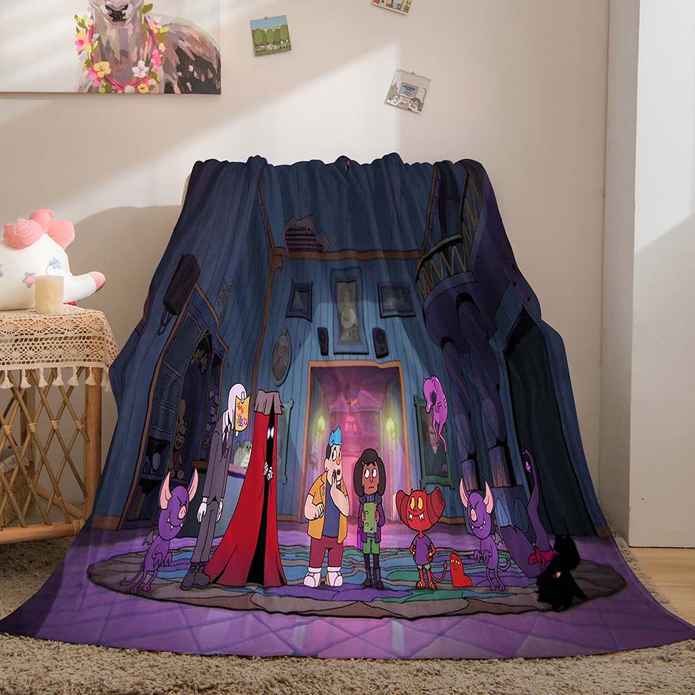 2026 NEW Dead End Paranormal Park Blanket Pattern Flannel Throw Room Decoration