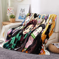 2026 NEW Demon Slayer Blanket Flannel Throw Room Decoration