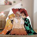 2026 NEW Demon Slayer Flannel Fleece Blanket
