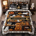 Dior Library Ghost Halloween Bedding Set V01