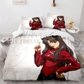 2026 NEW Fate stay night Tohsaka Rin Bedding Set Quilt Covers Without Filler