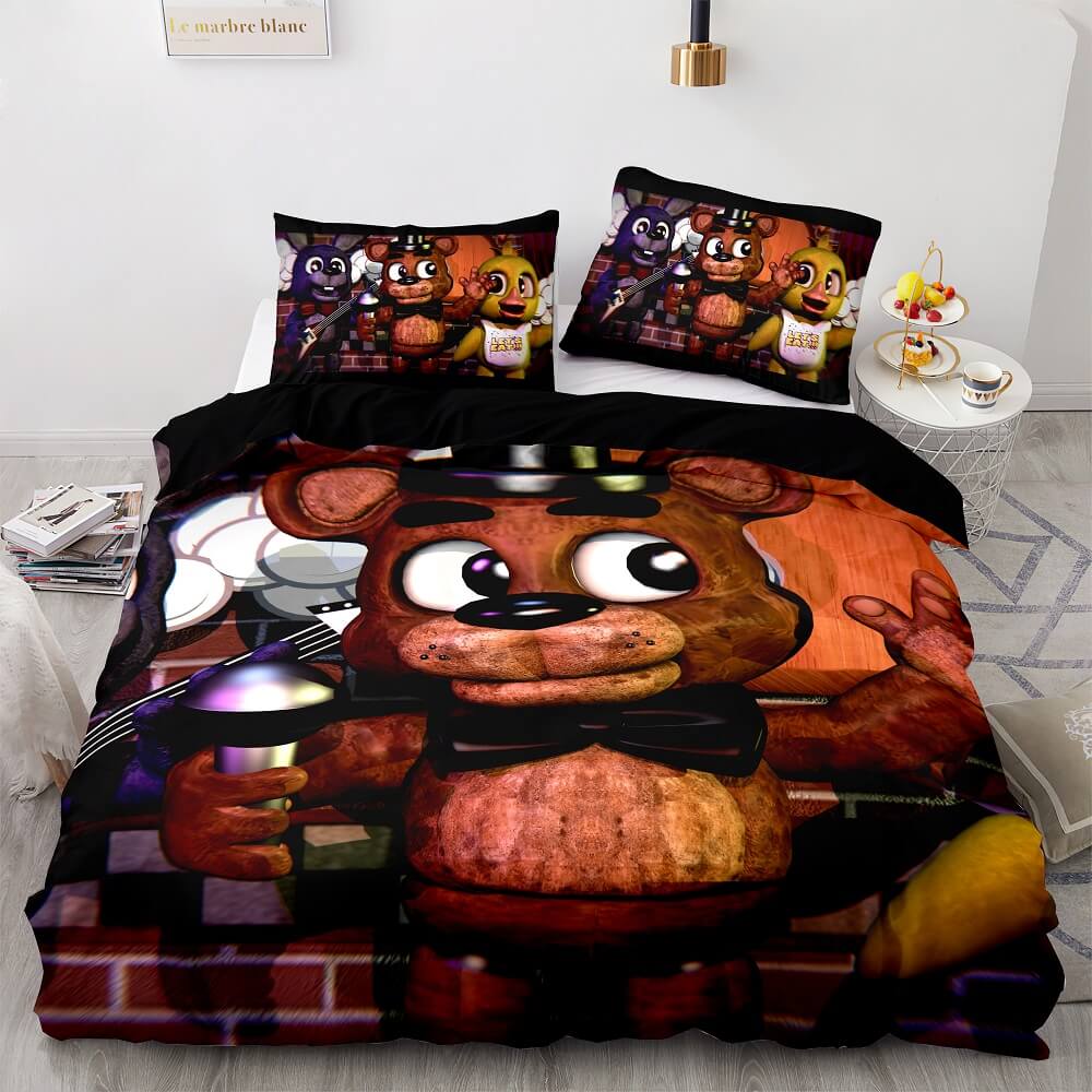 2026 NEW Game Five Nights at Freddy's Bedding Sets Pattern Quilt Covers