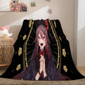 2026 NEW Game Genshin Impact Flannel Caroset Throw Cosplay Blanket