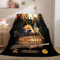 2026 NEW Halloween Castle Flannel Fleece Throw Cosplay Blanket