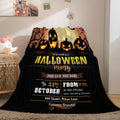 2026 NEW Halloween Castle Flannel Fleece Throw Cosplay Blanket