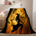 2026 NEW Halloween Flannel Caroset Throw Cosplay Blanket