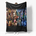 2026 NEW Horror Robe Flannel Blanket Fleece Throw Blanket Wrap Nap Bedding Sets