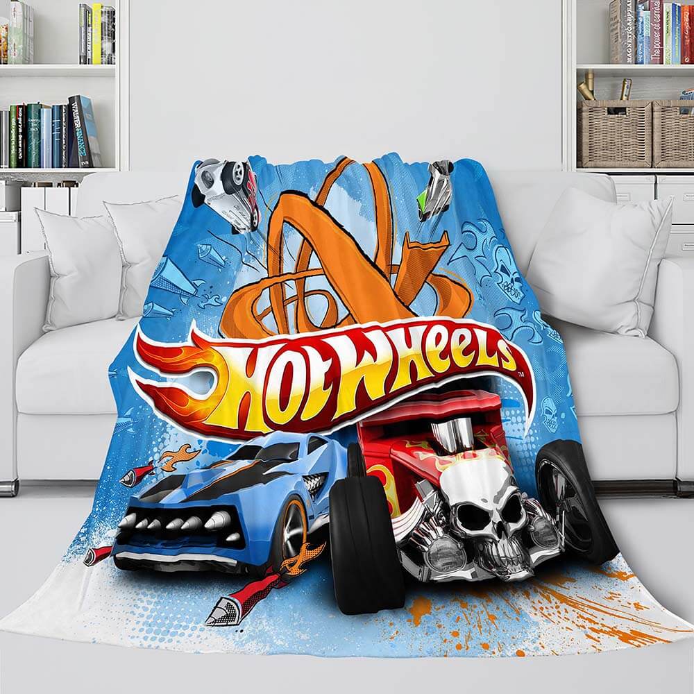 2026 NEW Hot Wheels Blanket Flannel Fleece Blanket Quilt Throw Cosplay Bedding