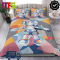 Kaws Sleep Abstract Colorful Geometric Seamless Pattern Luxury Bedding Set