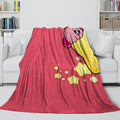 2026 NEW Kirby Blanket Flannel Fleece Throw Room Decoration