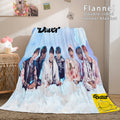 2026 NEW Kpop BTS Butter Bangtan Boys Cosplay Flannel Blanket Bedding Sets