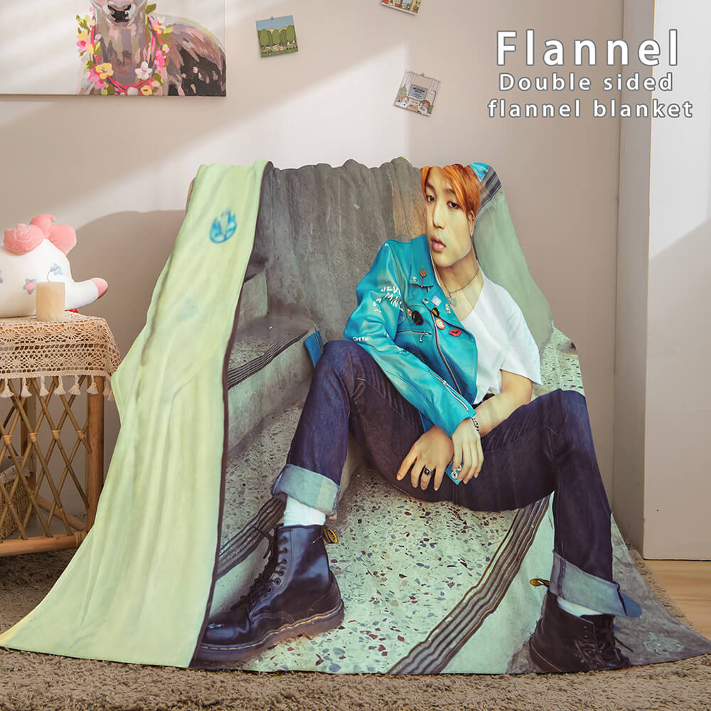 2026 NEW Kpop BTS Butter Cosplay Flannel Blanket