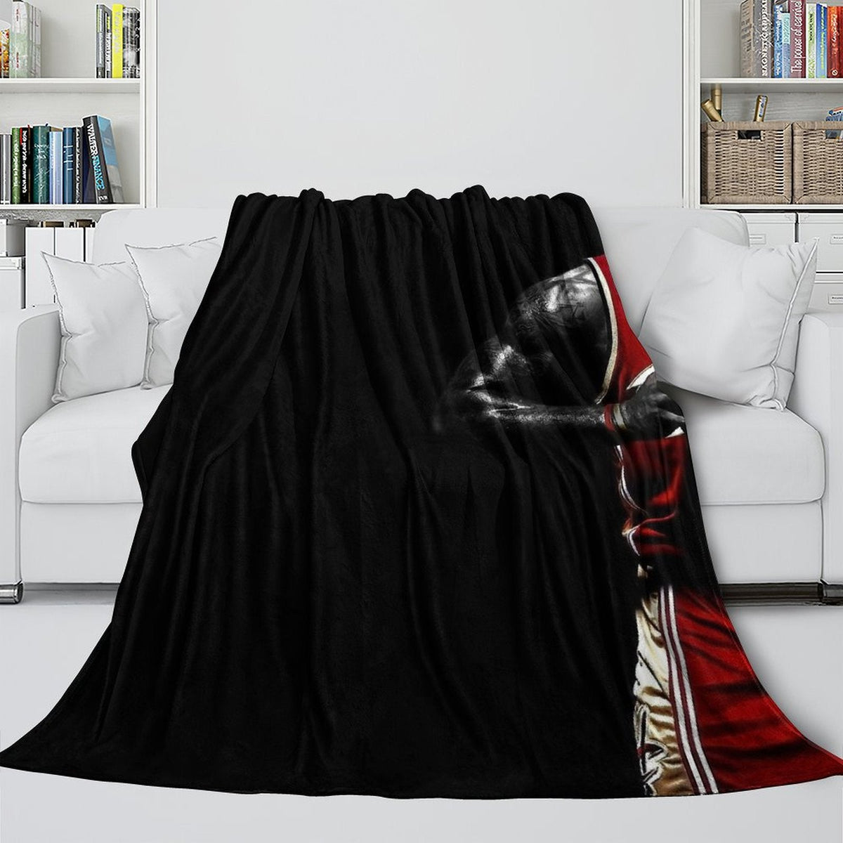 2026 NEW Lakers LeBron Raymone James Blanket Flannel Throw Room Decoration