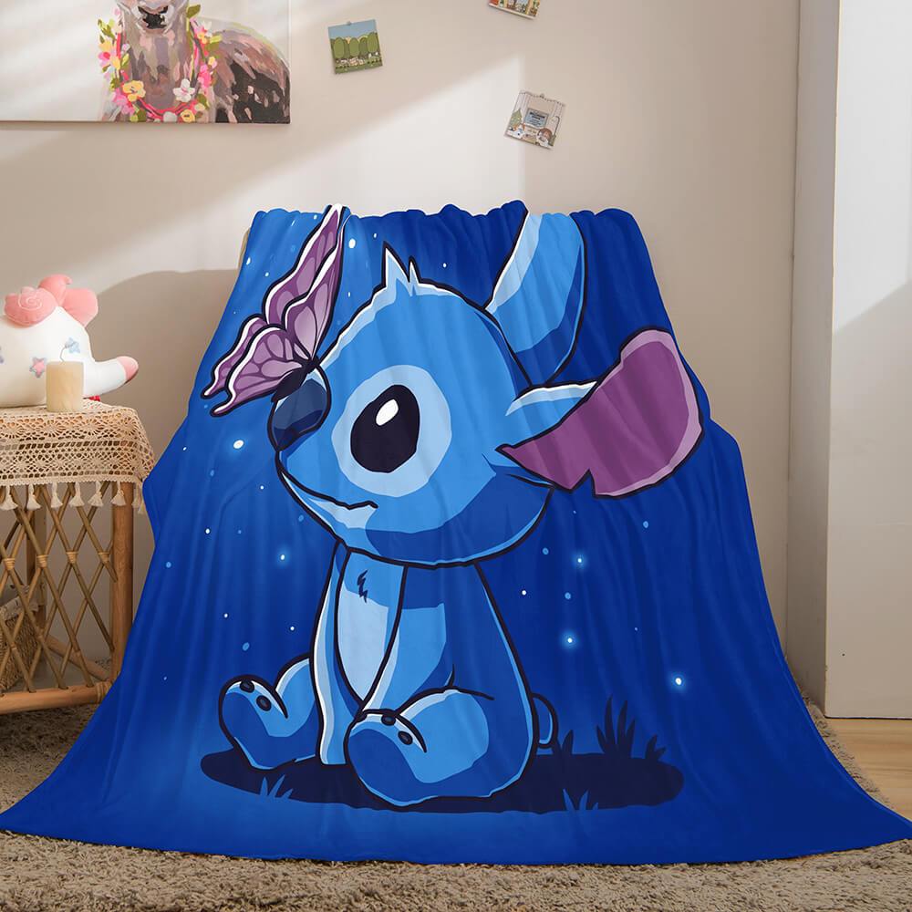 2026 NEW Lilo Stitch 2: Stitch Has A Glitch Flannel Fleece Blanket