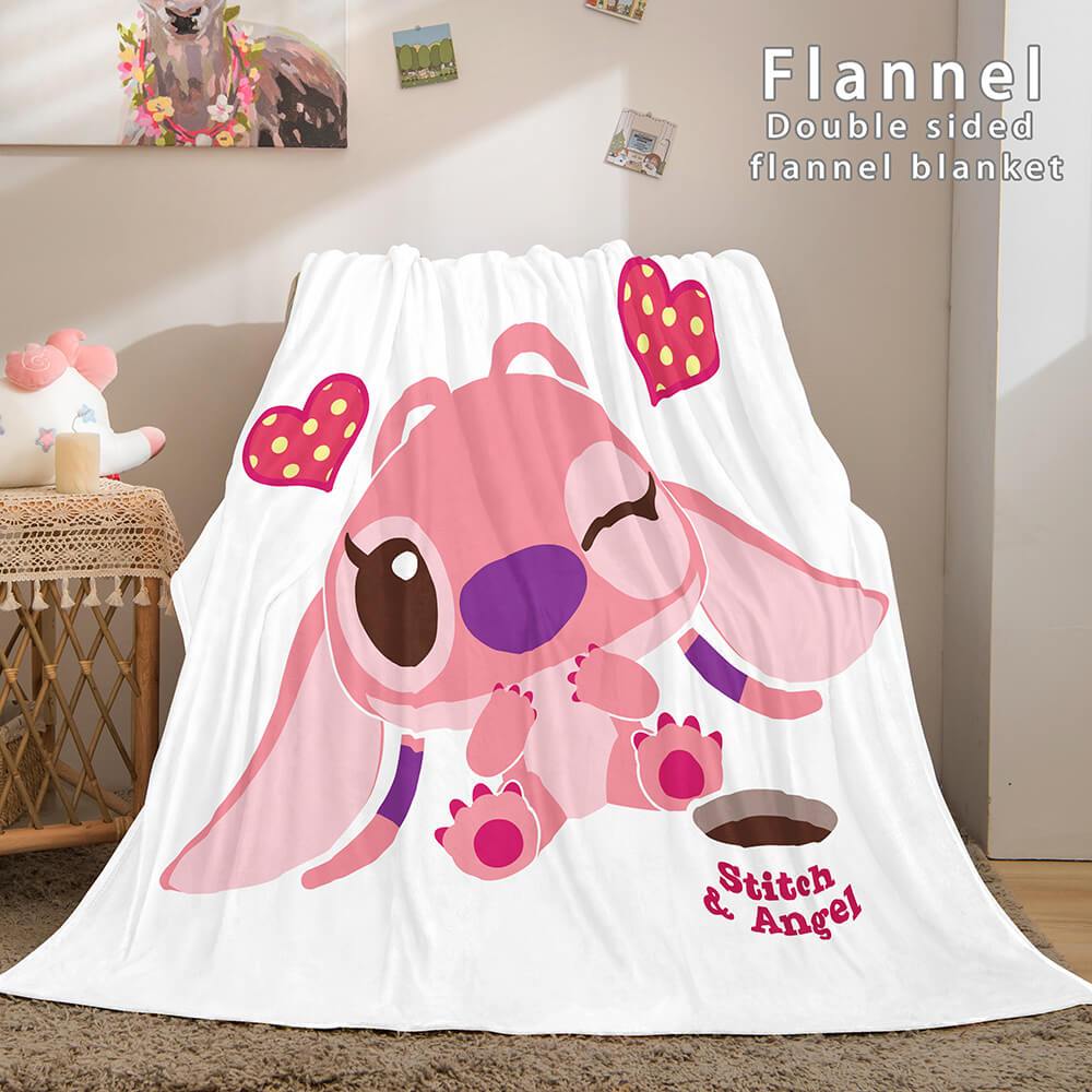 2026 NEW Lilo and Stitch Flannel Fleece Blanket
