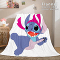 2026 NEW Lilo and Stitch Ohana Flannel Blanket Warm Cozy Throw Bed Blanket