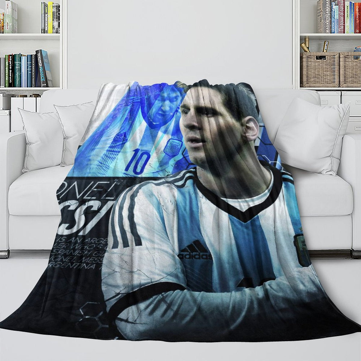 2026 NEW Lionel Blanket Flannel Throw Room Decoration