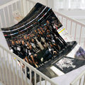 Los Angeles Kings Hockey Team Flannel Fleece Throw Blanket