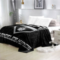 Los Angeles Kings Hockey Team Flannel Fleece Throw Blanket