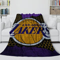 2026 NEW Los Angeles Lakers Blanket Flannel Throw Room Decoration