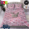 Louis Vuitton Logo Pink Baddie Silver Playboy Logo Color Blast Luxury Bedding Set