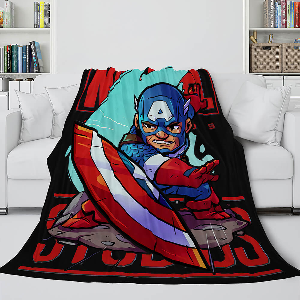 2026 NEW Halloween Flannel Caroset Throw Cosplay Blanket