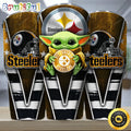 NFL Pittsburgh Steelers Tumbler Baby Yoda Tumbler For This Season