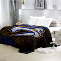 Nashville Predators Hockey Team Flannel Fleece Throw Blanket