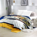 Nashville Predators Hockey Team Flannel Fleece Throw Blanket