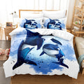 2026 NEW Ocean Dolphin Bedding Set Quilt Cover Without Filler