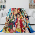 2026 NEW One Piece Blanket Flannel Fleece Pattern Throw Room Decoration