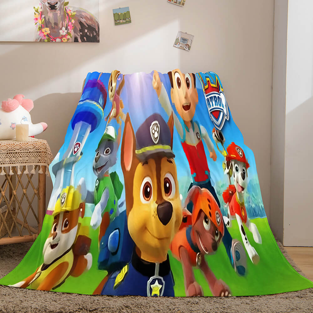 2026 NEW PAW Patrol Flannel Fleece Throw Cosplay Blanket