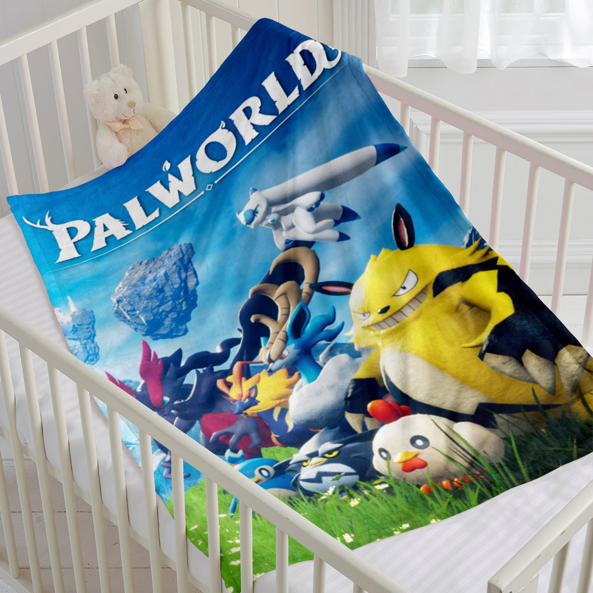 Palworld Blanket Flannel Throw Room Decoration