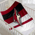 Phoenix Coyotes Hockey Team Flannel Fleece Throw Blanket