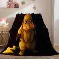 2026 NEW Pikachu Cosplay Blanket Flannel Throw Room Decoration