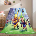 2026 NEW Pokemon Pikachu Flannel Fleece Blanket
