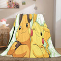 2026 NEW Pokemon Pikachu Flannel Fleece Blanket Throw Wrap Nap Quilt Blanket