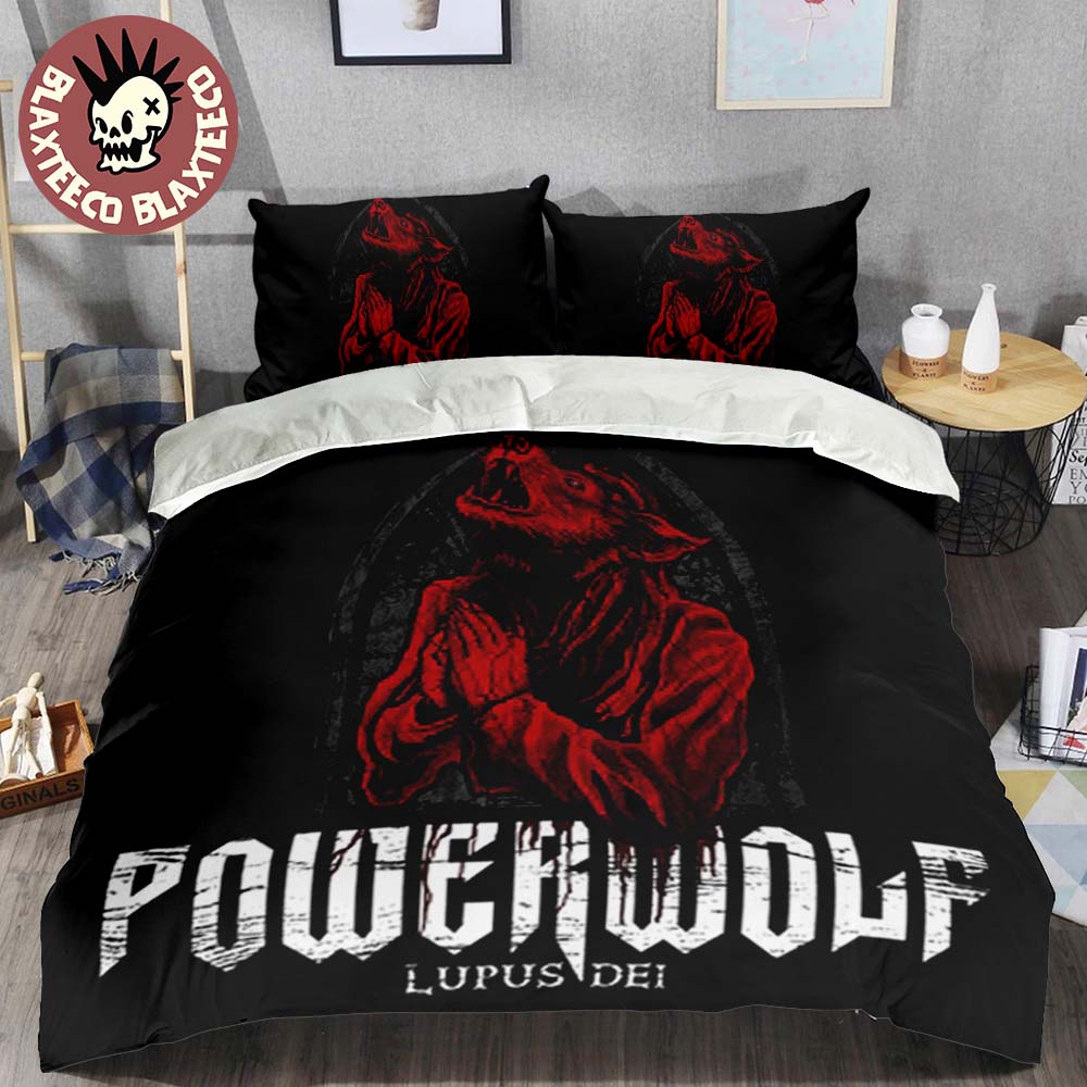Powerwolf Lupus Dei Album Cover Bedding Set
