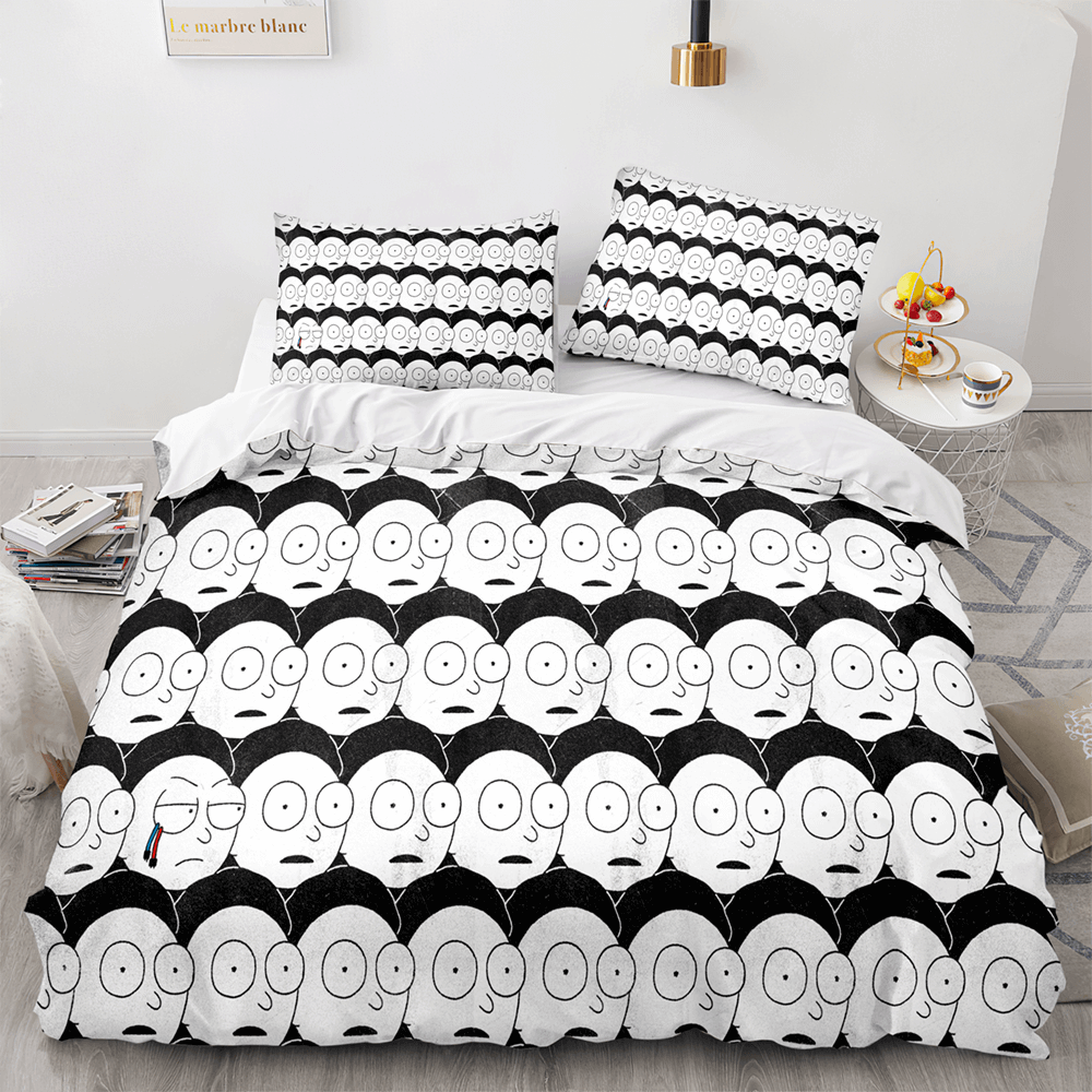 2026 NEW Rick and Morty Cosplay Bedding Sets Quilt Covers Without Filler