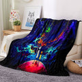 2026 NEW Rick and Morty Pattern Blanket Flannel Throw Room Decoration
