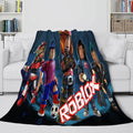 2026 NEW Roblox Blanket Flannel Fleece Throw Cosplay Blanket Christmas Bedding