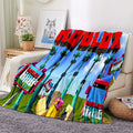 2026 NEW Roblox Pattern Blanket Flannel Throw Room Decoration