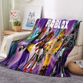 2026 NEW Roblox Pattern Blanket Flannel Throw Room Decoration