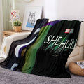 2026 NEW She Hulk Blanket Flannel Fleece Blanket Throw Cosplay Blanket Room Decoration