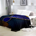 St Louis Blues Hockey Team Flannel Fleece Throw Blanket