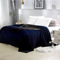 St Louis Blues Hockey Team Flannel Fleece Throw Blanket
