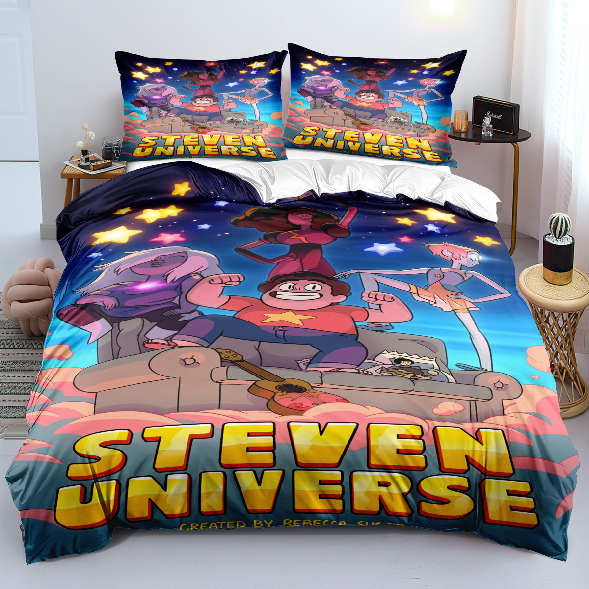 Steven Universe Duvet Cover Quilt Cover Pillowcase Bedding Set