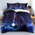 Sundrop and Moondrop Fnaf Duvet Cover Quilt Case Pillowcase Bedding Set